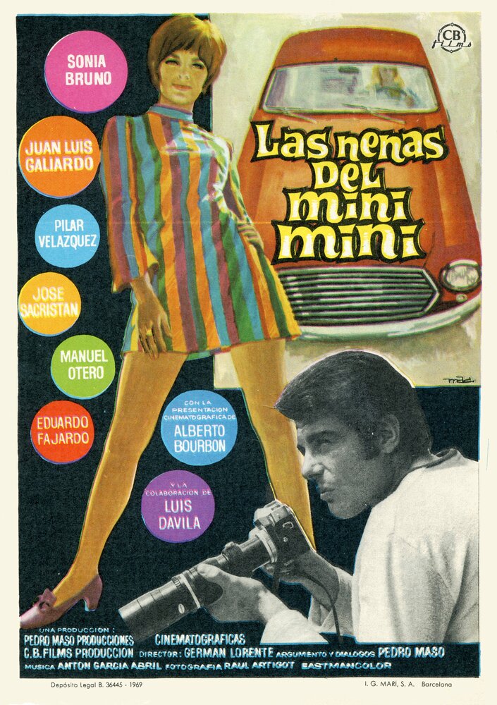 Las nenas del mini-mini (1969) постер