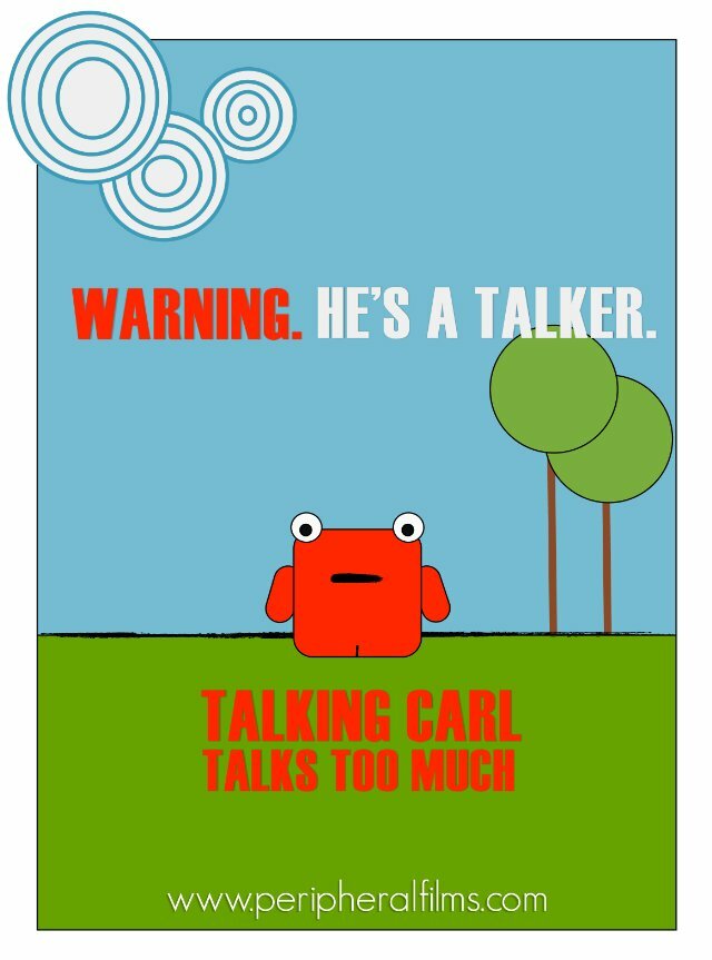 Talking Carl Talks Too Much (2012) постер