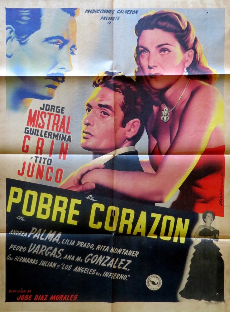 Pobre corazón (1950) постер