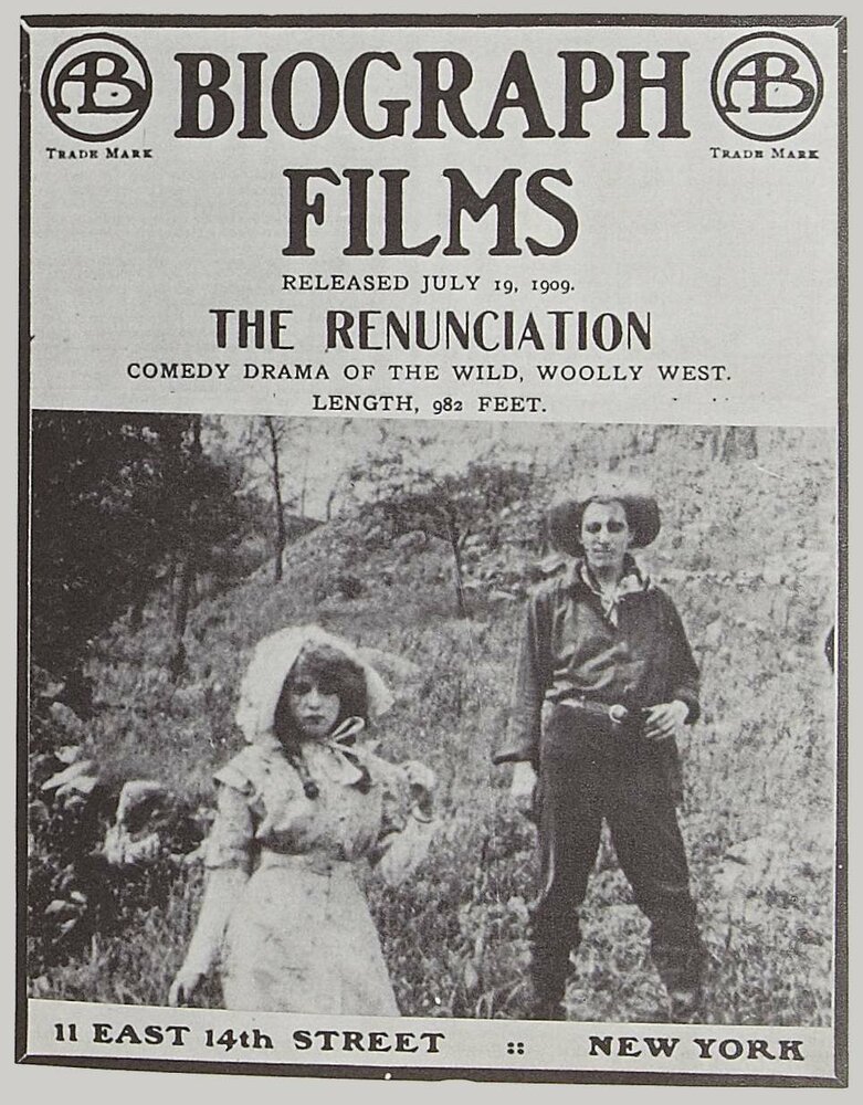 The Renunciation (1909) постер