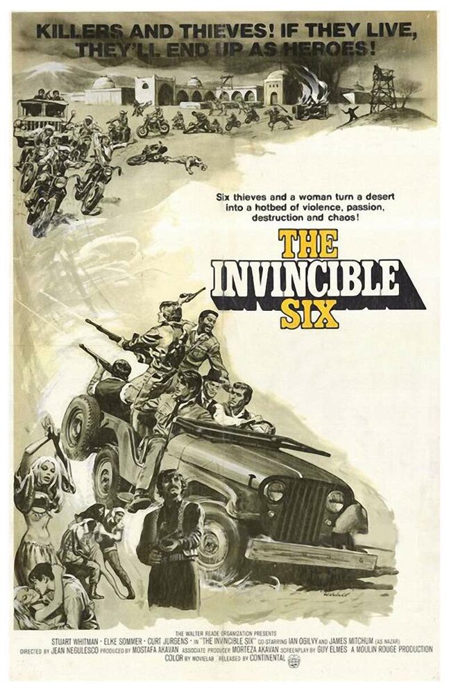 The Invincible Six (1970) постер