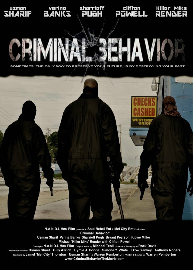 Criminal Behavior (2013) постер