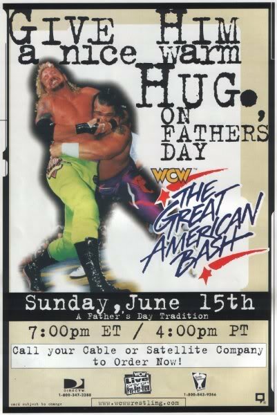 WCW Мощный американский удар (1997) постер